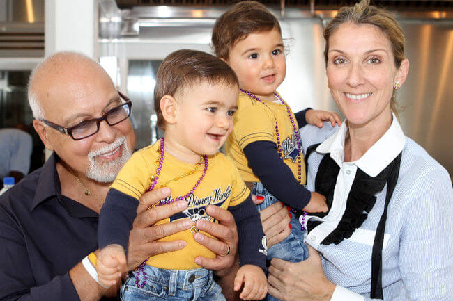 Céline Dion è diventata mamma dopo i quarant'anni