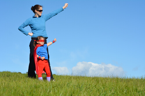 Toda mamá es una heroína ante los ojos de su hijo