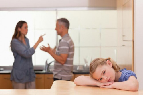 El efecto de las peleas domésticas en los niños