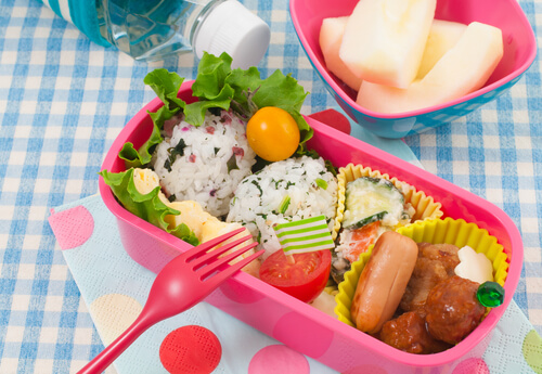 Porciones recomendadas para niños de 1 a 4 años