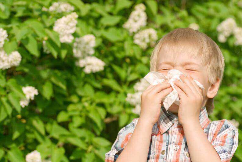 Las alergias más comunes en los niños