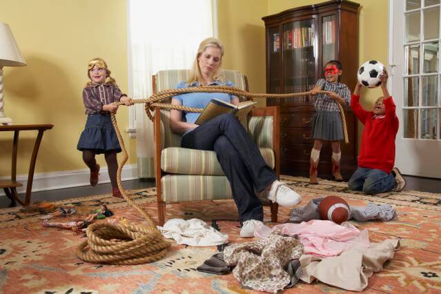 Por qué los niños se portan mal con sus padres