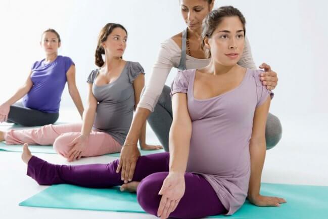 Ejercicios físicos durante el embarazo