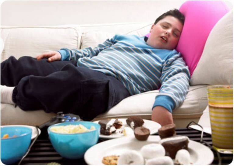 Las hormonas del estrés son superiores en niños obesos