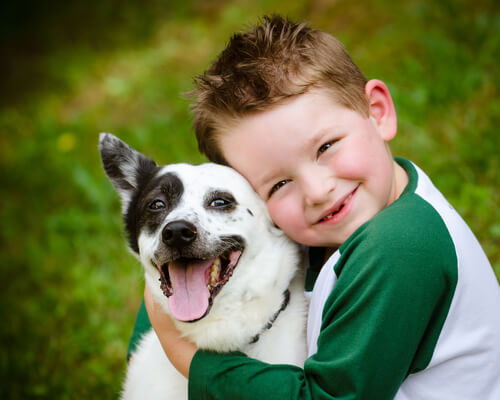 Miedo a los perros en los niños