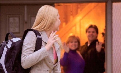 dejar crecer a los hijos