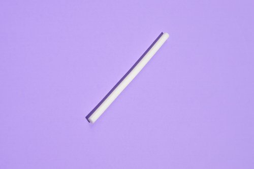 The progesterone implant looks like a matchstick to the naked eye.