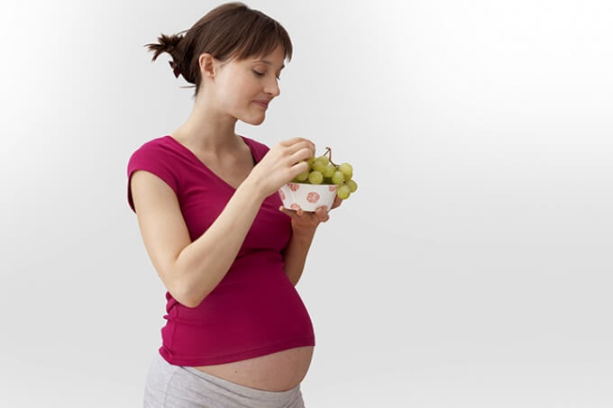 Los 7 grandes beneficios de las uvas durante el embarazo