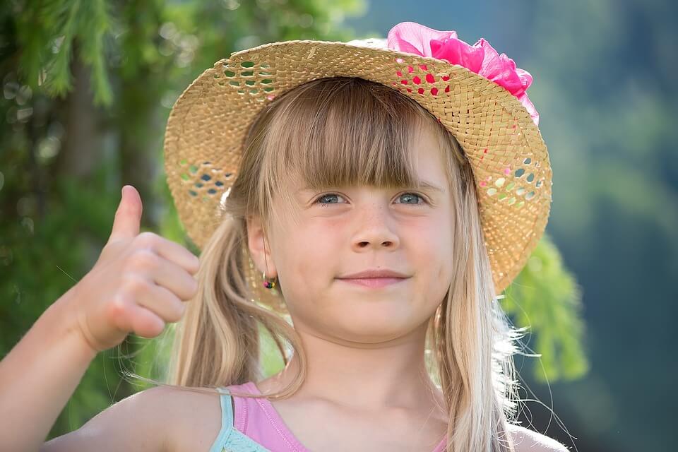 9 frases positivas para los niños