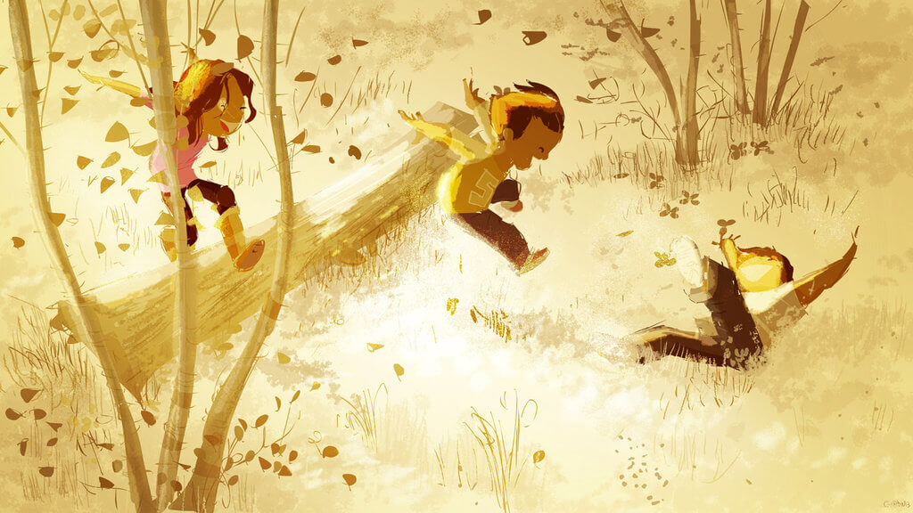 niños jugando