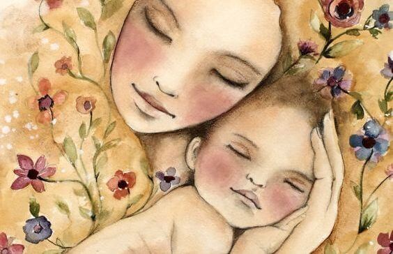 Mi bebé es de esos...¡Solo se duerme en mis brazos!