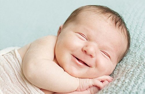 sonrisa de bebé