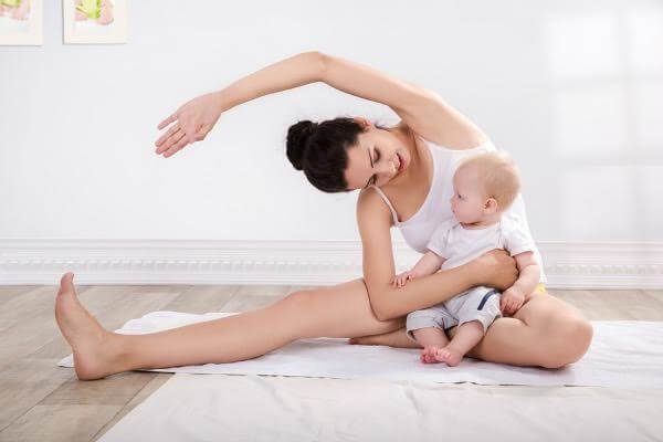 A ponerse en forma: Ejercicios junto a tu bebé