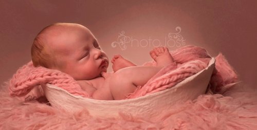 fotografía bebé molde embarazo