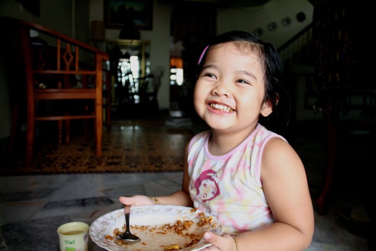 Comidas que alimentan la felicidad del niño