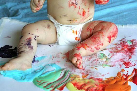 Pintura comestible: una idea divertida para tus hijos
