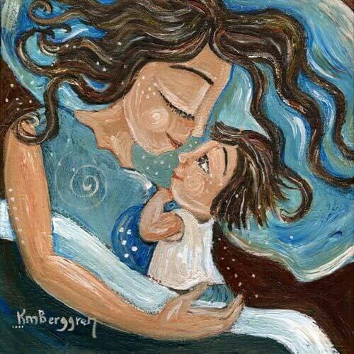 El cariño de un hijo se compra con amor