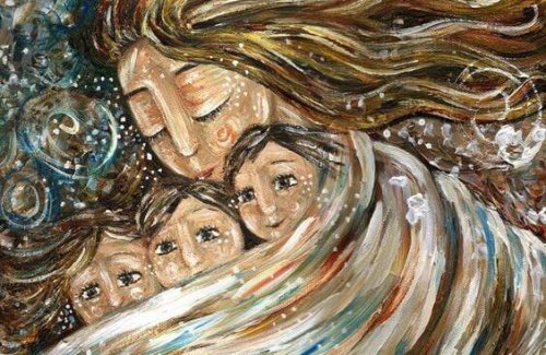 Creceréis en nuestros brazos y os daremos raíces para que voléis alto en la vida