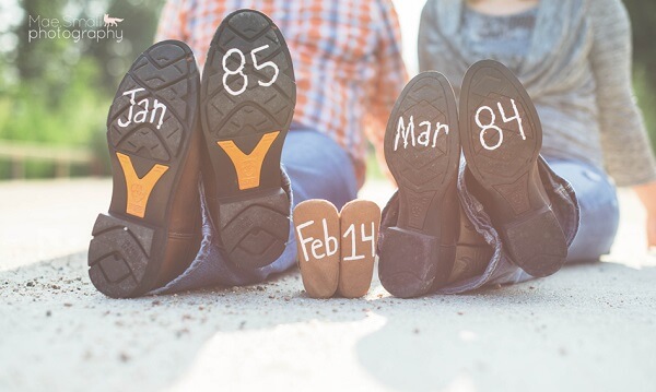 5 Formas creativas para anunciar tu embarazo