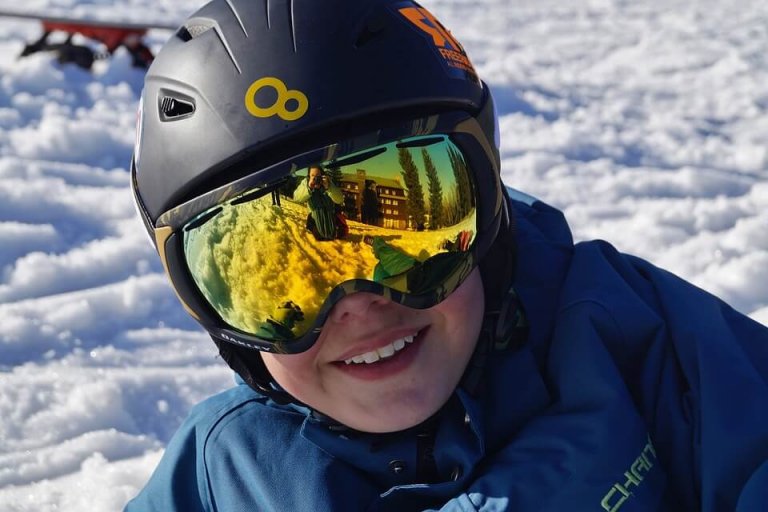 Los beneficios del esquí para los niños