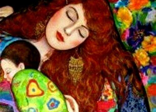 mamá con bebé emociones