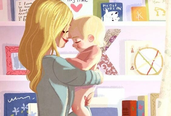 Yo también lo hago, despierto a mi hijo con besos