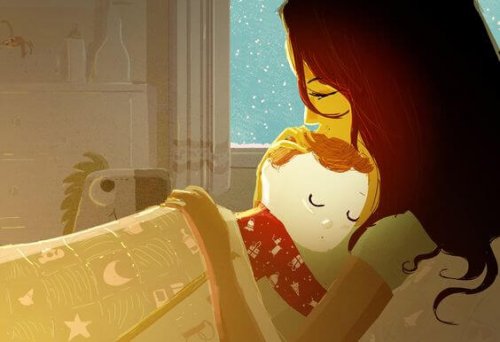 Mamá, esto es lo que realmente quiero aprender, ¡de ti!