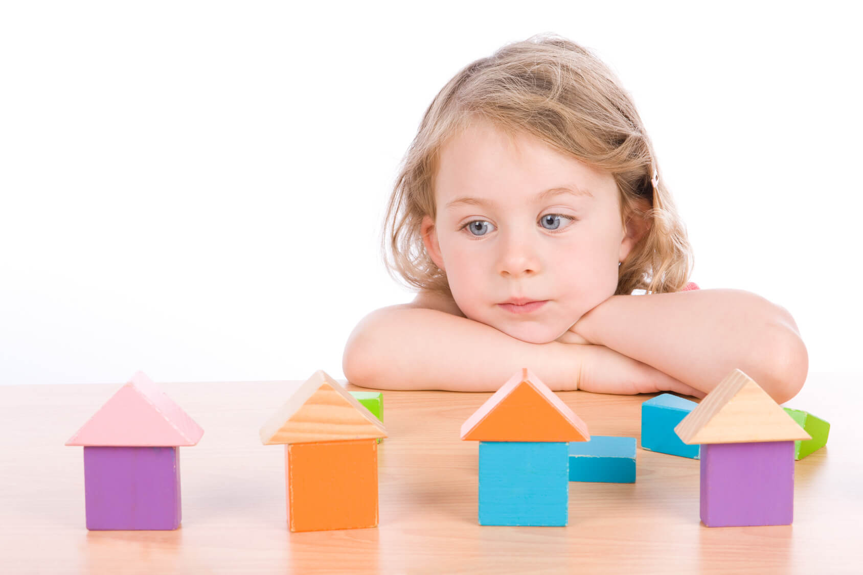 niña sufre de autismo