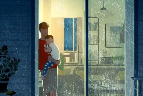 Papá es mi héroe, mi modelo a imitar