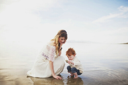 Hijo mío, ¡somos un gran equipo!