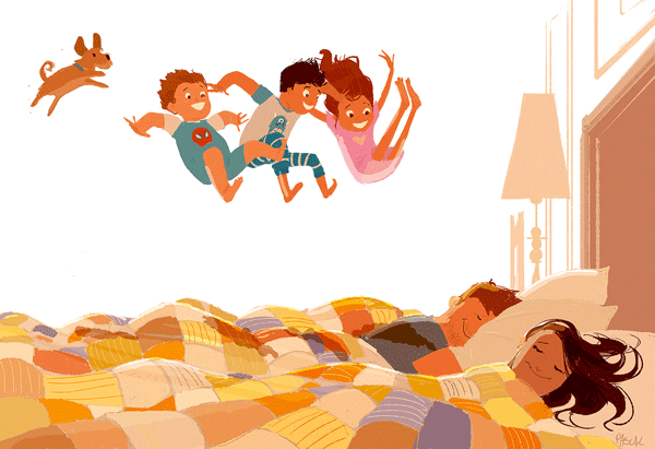 Trois choses pour une famille heureuse