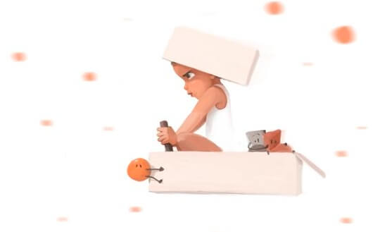 niño-en-caja-de-cartón