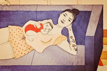 Desde que te tengo duermo menos pero sonrío más