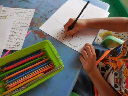 El dibujo es una parte central del pensamiento visual en la educación.