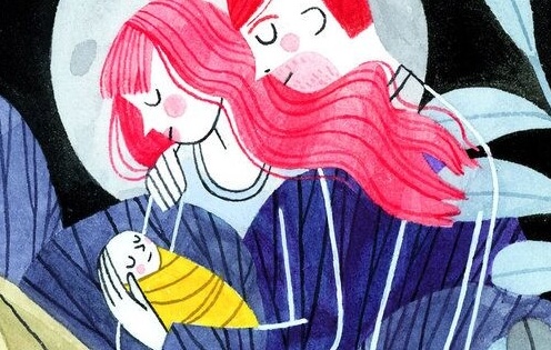 padre y madre con su bebé