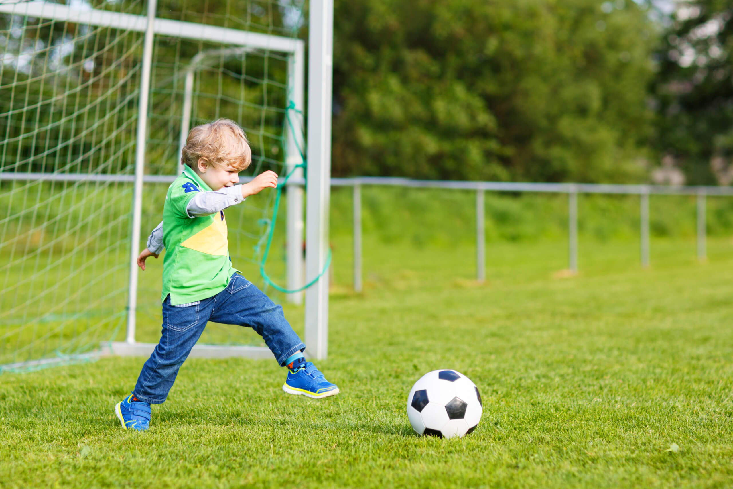 Actividades físicas en niños pequeños