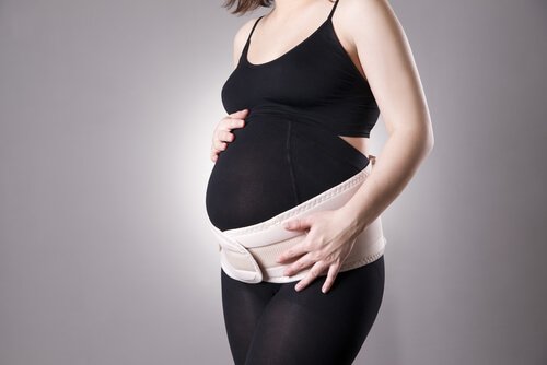 Faja de embarazo para el vientre, faja de maternidad para el dolor de  espalda Prenatal: faja de soporte para el embarazo, de material ajustable y