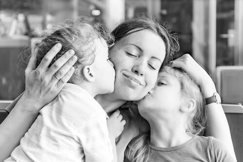 madre quiere que sus hijos sean felices