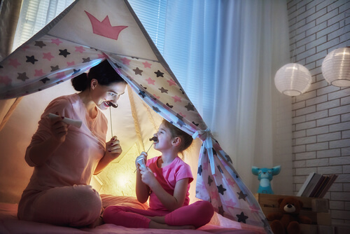 Des enfants avec une image positive