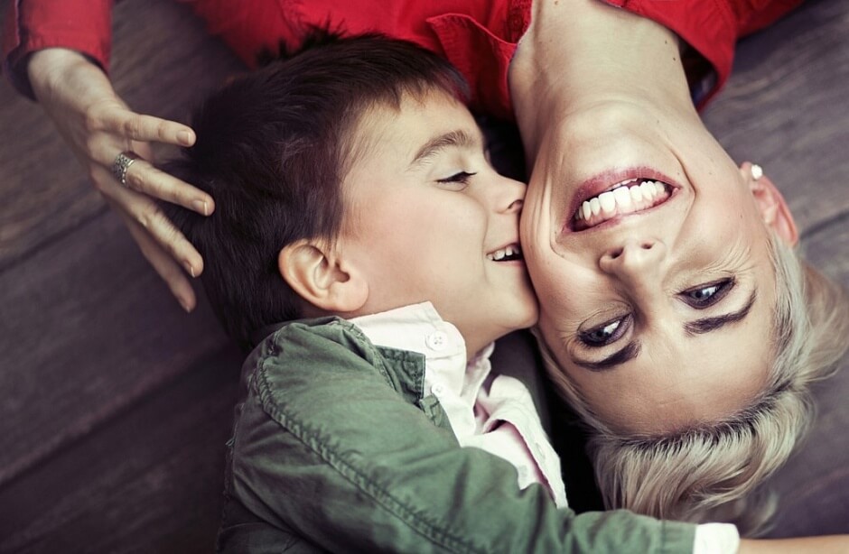 mère veut que ses enfants soient heureux 3