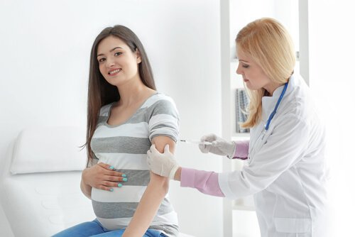 Las vacunas durante el embarazo.