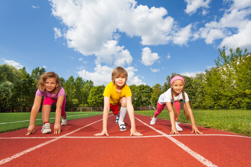 Le sport chez les enfants est extrêmement bénéfique.