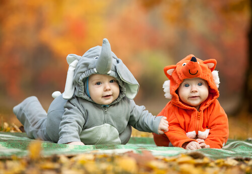 Los disfraces de animales para las fiestas de cumpleaños de los niños pequeños son una excelente opción 