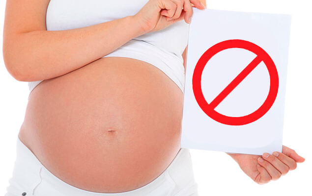 14 cosas que no debe hacer una mujer embarazada