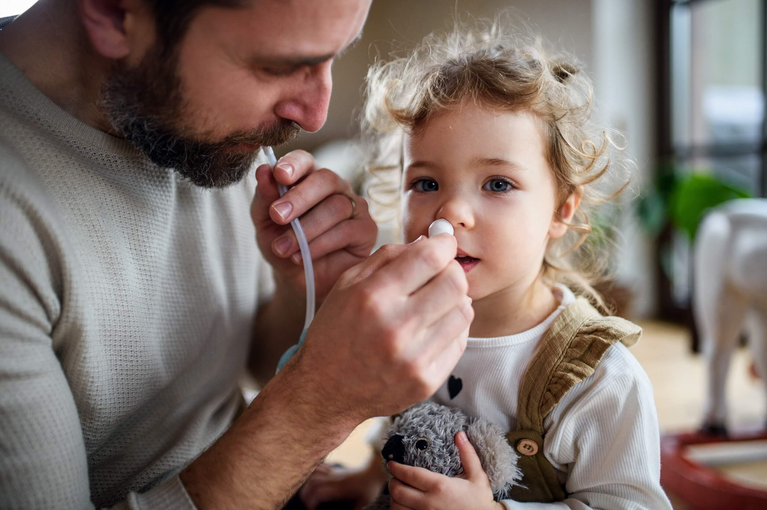 Aspirador nasal para niños