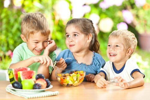 le goûter des enfants