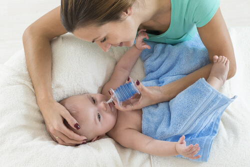 L'hygiène nasale du bébé.