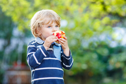 Comer sano desde pequeños es un hábito que se puede incorporar incluso desde muy chicos.