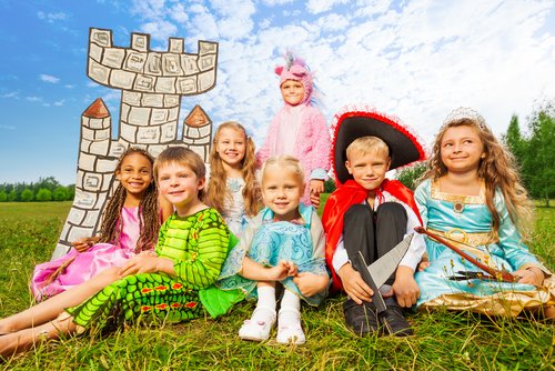 Los juegos de rol para niños.