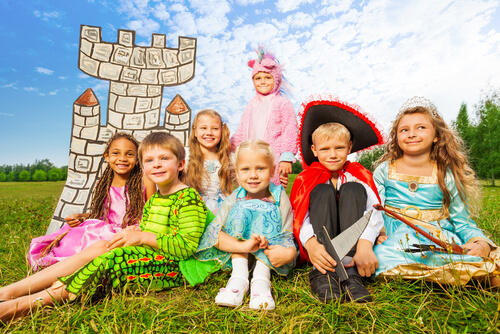 Giochi di ruolo per bambini.